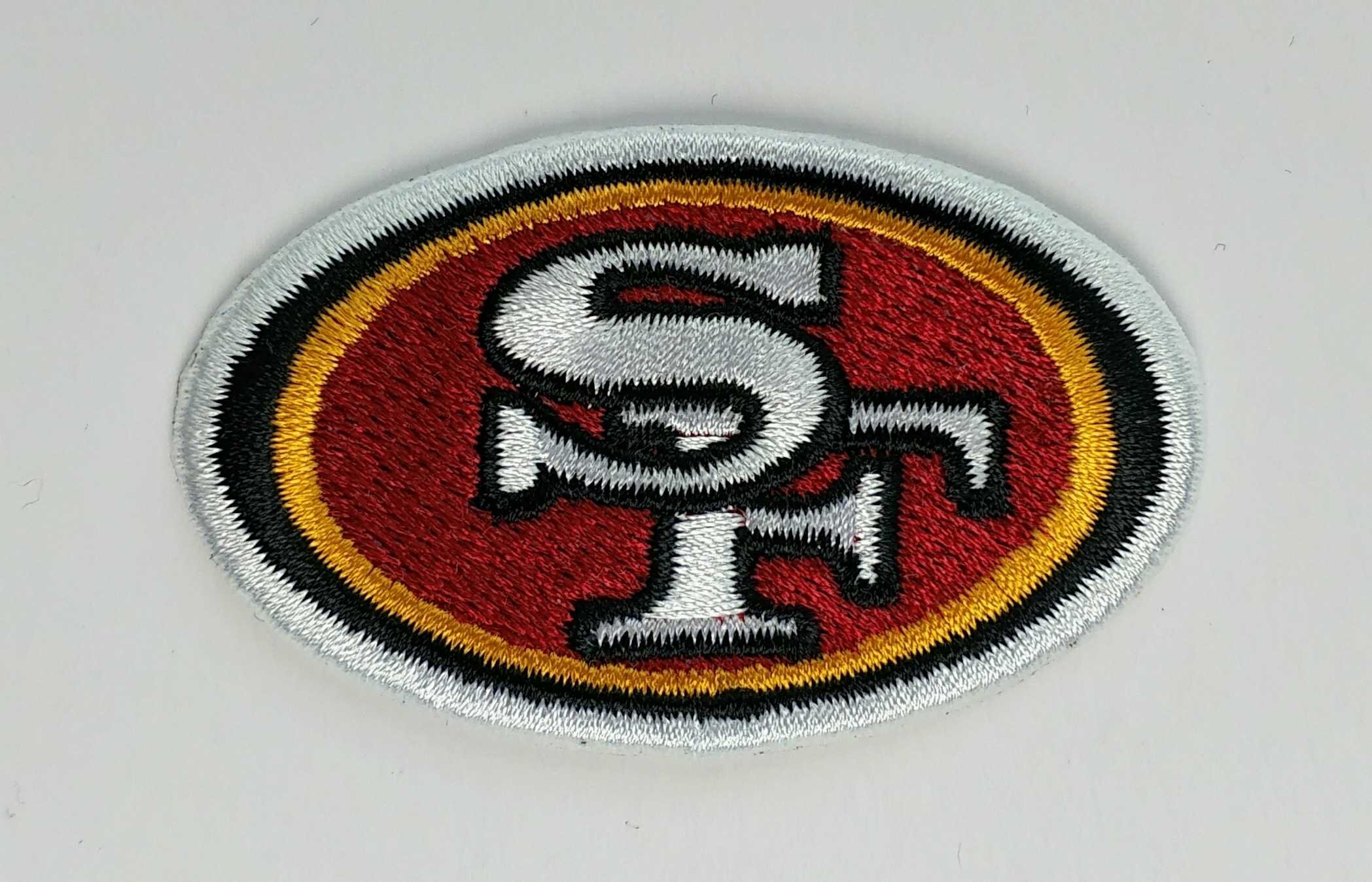 San Francisco 49ers Logo Iron-on Patch 3.6cmx6cm